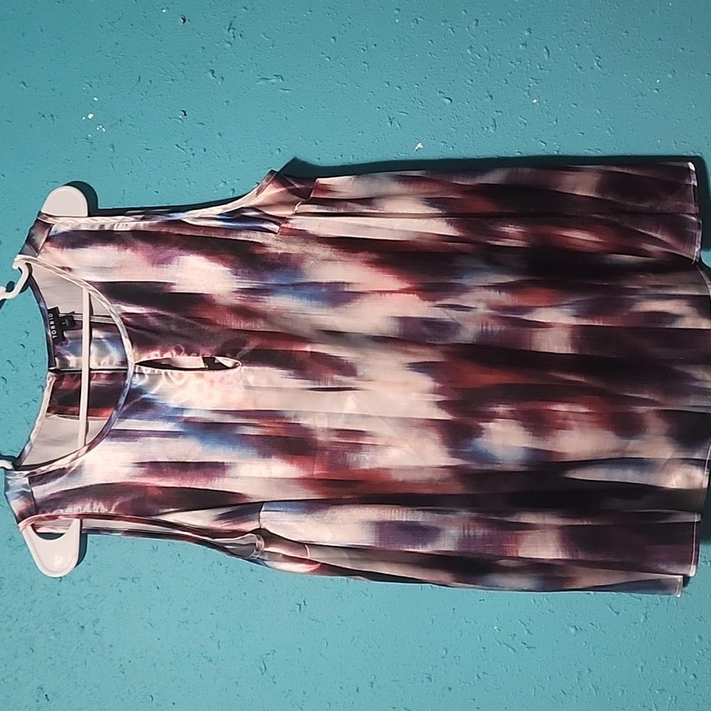 Torrid Purple and Blue Top